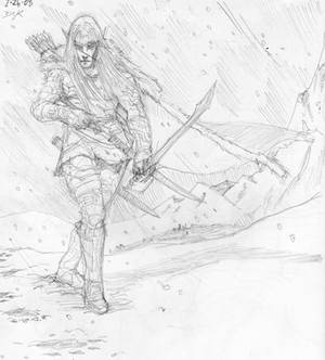 Drizzt Do'urden Sketch