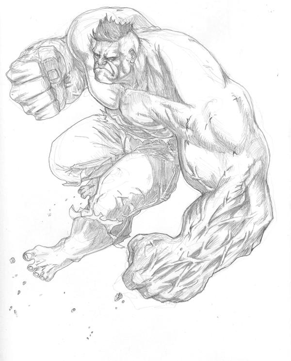 Hulk Pencils