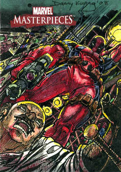 Deadpool MM3 Sketch Card