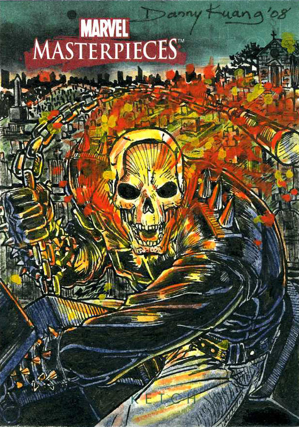 Ghostrider MM3 Sketch Card