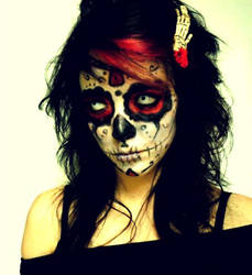 Day of the Dead in Red