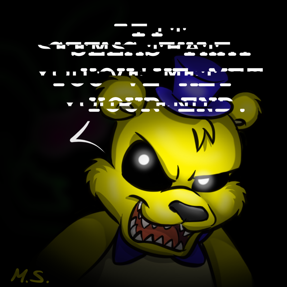 nightmare fredbear voice line｜TikTok Search