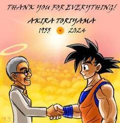 Thank you, Toriyama