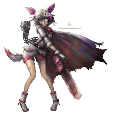 Mangle with Chainsaw + Speedpaint
