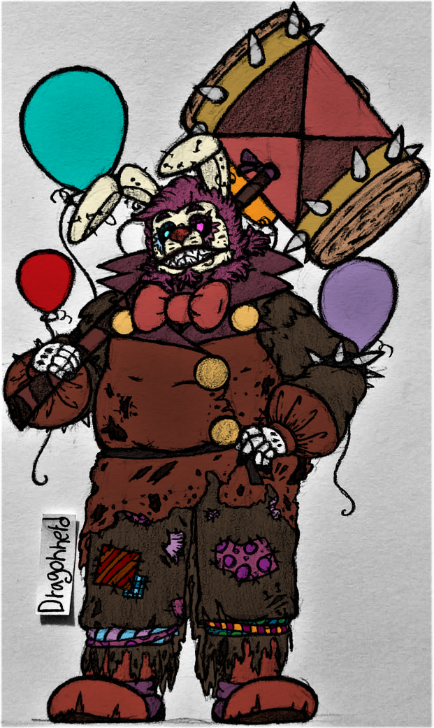 Rekker Clown Rabbit (stylized Clown Springtrap) by Dragonnerd906 on ...
