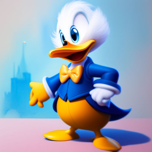 Donald duck cute funny centered award winning wate by mmsopen3 on
