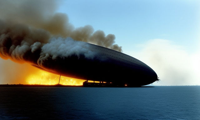 Airship Exploding exploding airship Hindenburg new york exlosion fir by mmsopen3 on ...