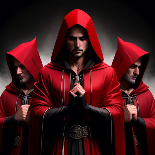 Red Ropes Men Some Men With Red Robes With Hood Secret Society B by mmsopen3 on ...