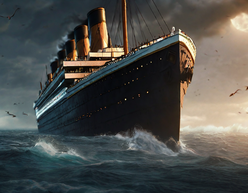 Titanic Rising Move Titanic Ship Sinking Movie