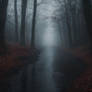 Creepy Spooky Foggy Haunted Nightmare Ultrarealist