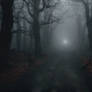 Creepy Spooky Foggy Haunted Nightmare Ultrarealist
