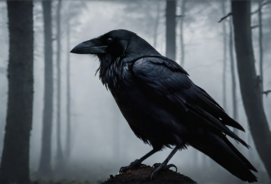 Scary Raven