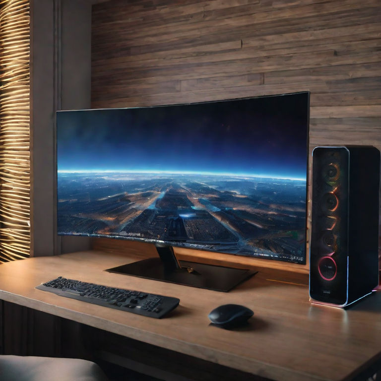 2020s Home Computer Ultrarealistic Photo 8k 157903 by mmsopen3 on ...