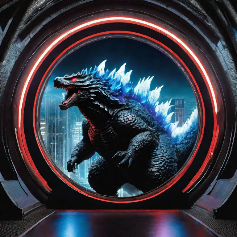 Godzilla time tunnel Intricate Details ultrarealis by TheMooMa on ...