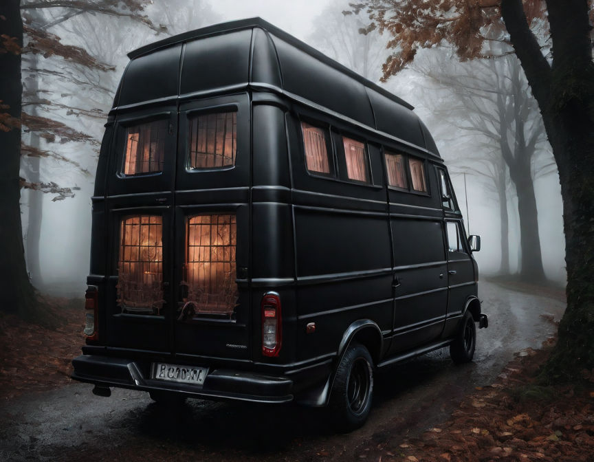 gothic van Intricate Details foggy scary creepy ha by mmsopen3 on ...