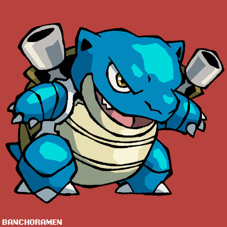 Blastoise by RamenBlaze on DeviantArt