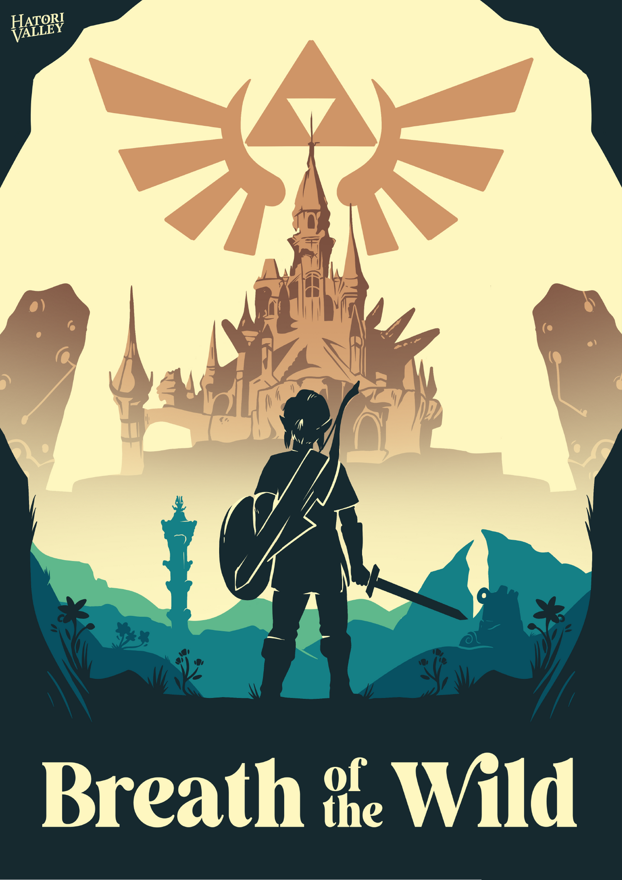 The Legend of Zelda Breath of the Wild Poster by HATORIofthevalley on ...