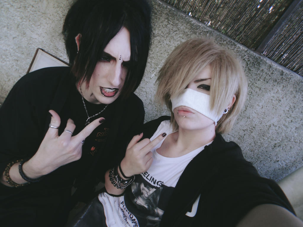 Dogma Ruki Ruki and Reita cosplay - Dogma/casual by LightAkemi on DeviantArt