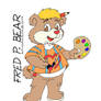 Freddy Care Bear Color