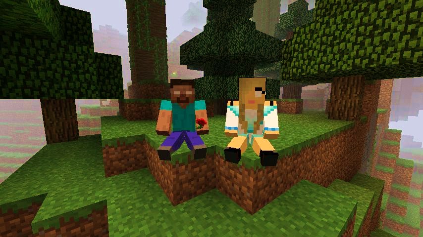 girlfriend herobrine