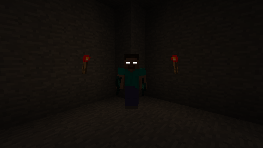 Herobrine S Redstone Torch Tunnels By Minerjoe00 On Deviantart