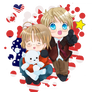 Hetalia Canada and America