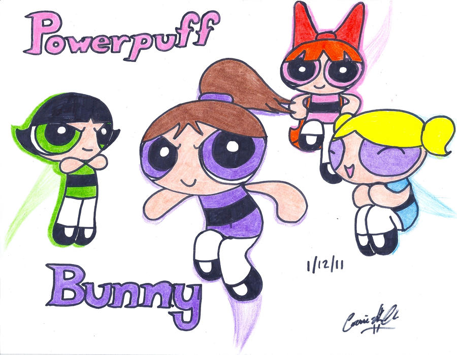 Powerpuff Girls Rabbit Powerpuff Bunny by my-star-seeker on DeviantArt
