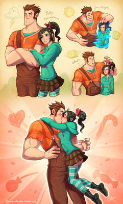 Ralph x Vanellope