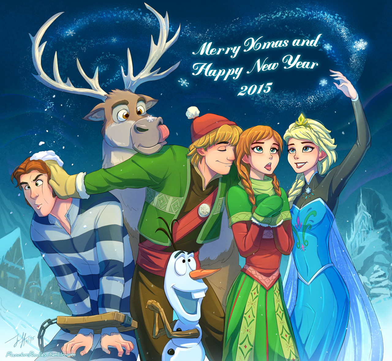 Olf Frozen New Year 1180x1280 Frozen Xmas And New Year by Jeff-Mahadi on DeviantArt