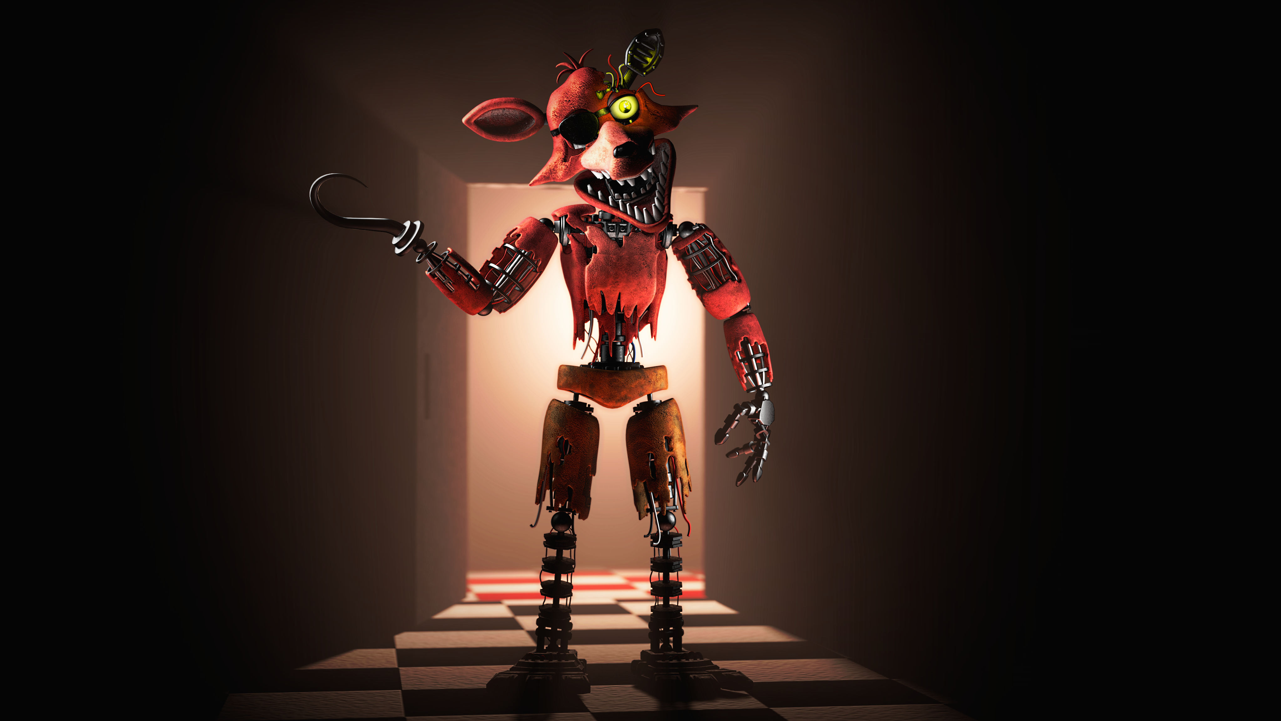 VR Withered Foxy render (SFM) by DarkBon on DeviantArt