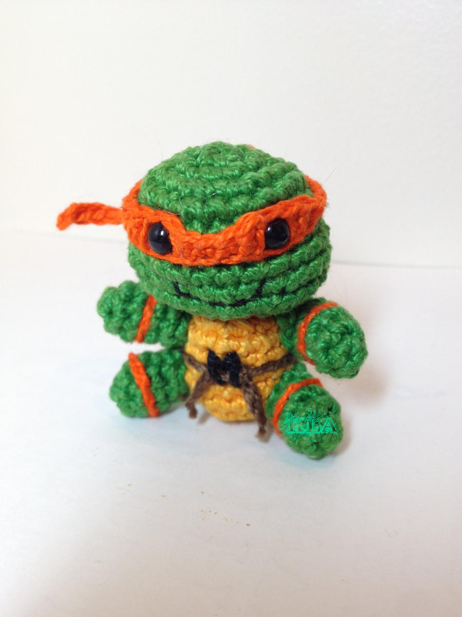 Michelangelo Crochet Fan Art