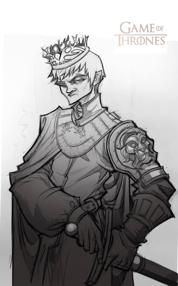 Game of Thrones: Joffrey Baratheon (sketch)