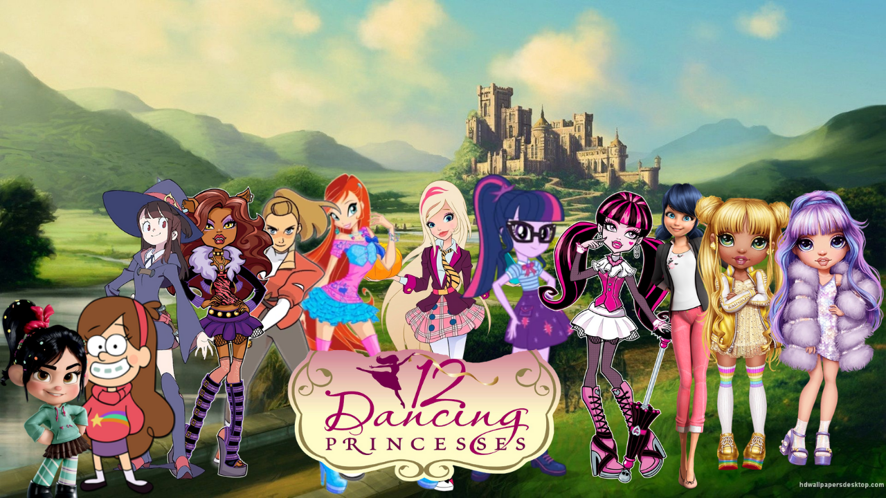 Twelve Dancing Princesses Poster by Kittenunicorns on DeviantArt