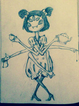 Undertale Muffet Sketch