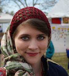 Wife at Medieval Fair