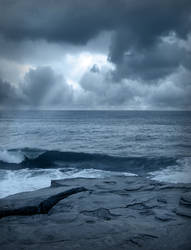 Manipulated: Stormy Ocean