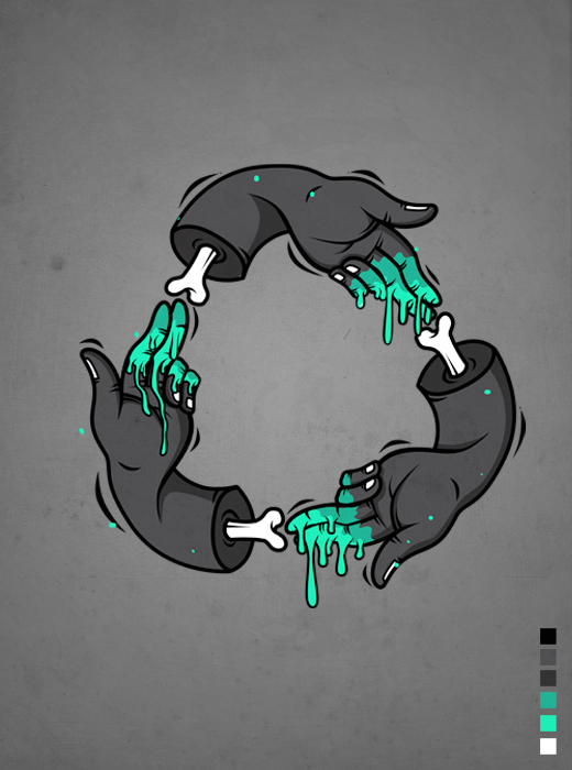 Recycle hands