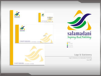 Salamadani Logo and Stationery design