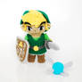 Link, from Zelda. Crochet Amigurumi Plush Doll