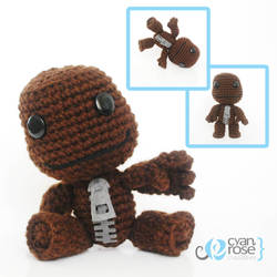 Sackboy, from Little Big Planet. Crochet Amigurumi