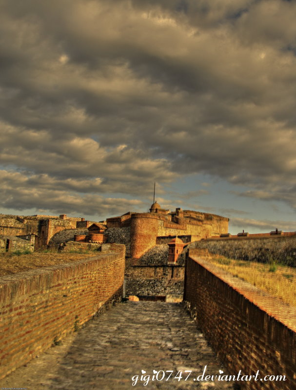 l'entree de la forteresse