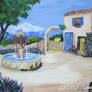 la fontaine peinture