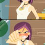 Nikki Gives Whom a Knuckle Sandwich?