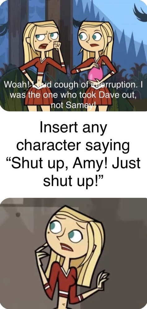 Who Tells Amy to Shut Up?