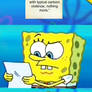 SpongeBob Burns a Paper of godzillavkk