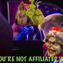 Your Not Affiliated With Me Meme (Grinch Edition)