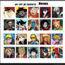 My Top 20 Favorite Heroes