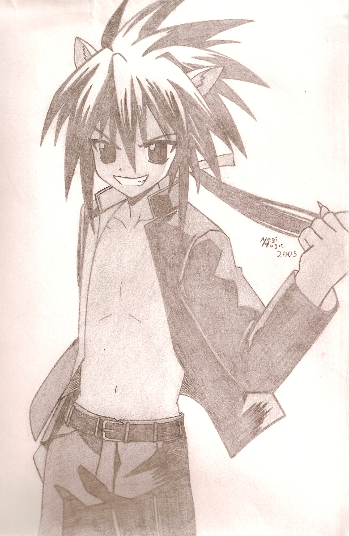 Negima's Kotaro Inugami