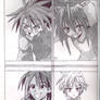 Male leads of Negima