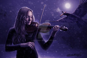 Message black crow... by JulyaArt Message black crow... by JulyaArt